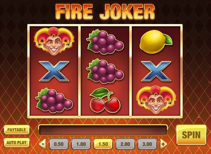 Permainan Slot Fire Joker
